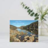 Jordan Pond Briefkaart (Staand voorkant)