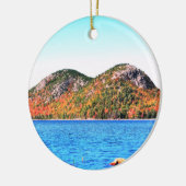 Jordan Pond Bubbles Ornament (Links)