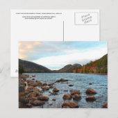 'Jordan Pond & de bubbels' Briefkaart (Voorkant / Achterkant)