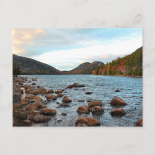 'Jordan Pond & de bubbels' Briefkaart