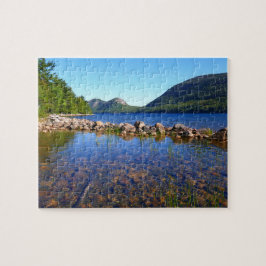 Jordan Pond I in het Acadia National Park Legpuzzel
