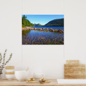 Jordan Pond I in het Acadia National Park Poster (Keuken)
