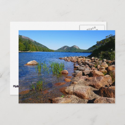 Jordan Pond II in Acadia National Park Briefkaart (Voorkant / Achterkant)