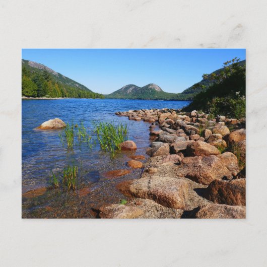 Jordan Pond II in het Acadia National Park Briefkaart (Voorkant)