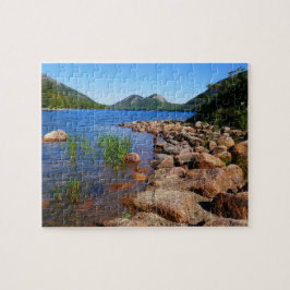 Jordan Pond II in het Acadia National Park Legpuzzel
