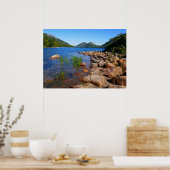 Jordan Pond II in het Acadia National Park Poster (Keuken)