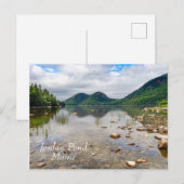 Jordan Pond in Acadia National Park in Maine Briefkaart (Voorkant / Achterkant)