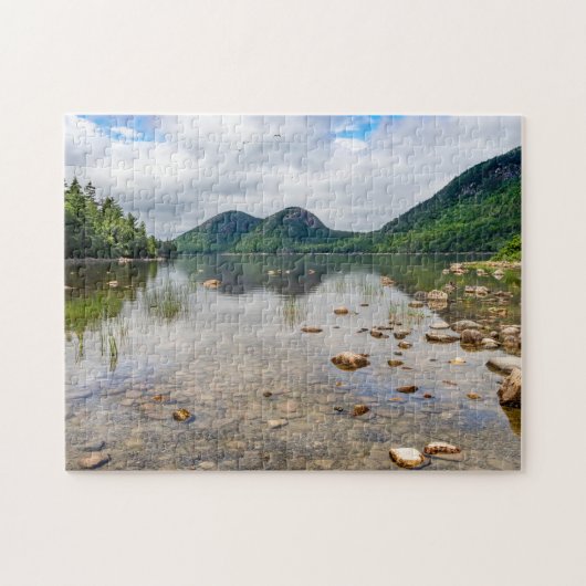 Jordan Pond in Acadia National Park in Maine Legpuzzel (Horizontaal)