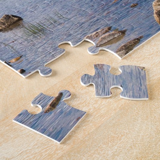 Jordan Pond Maine. Legpuzzel (Zijkant)