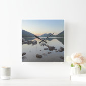 Jordan Pond Maine Wandklok (Huis)