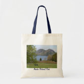 Jordan Pond, Nationaal Park Acadia Tote Bag (Voorkant)
