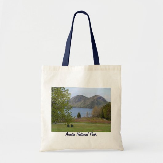 Jordan Pond, Nationaal Park Acadia Tote Bag (Voorkant)