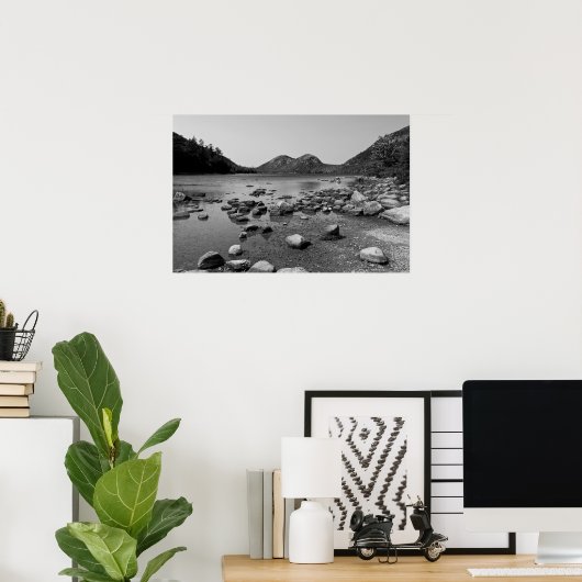 Jordan Pond Poster (Thuiskantoor)