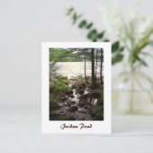 Jordan Pond Shore Trail Briefkaart (Staand voorkant)