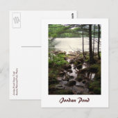 Jordan Pond Shore Trail Briefkaart (Voorkant / Achterkant)