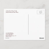 Jordan Pond Shore Trail Briefkaart (Achterkant)