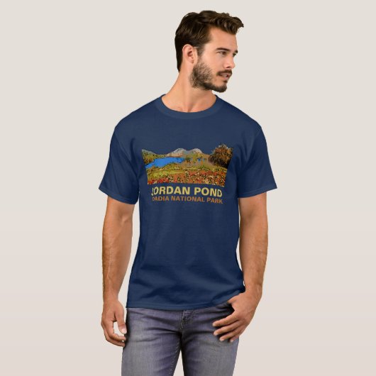 JORDAN POND T-SHIRT (Voorkant volledig)
