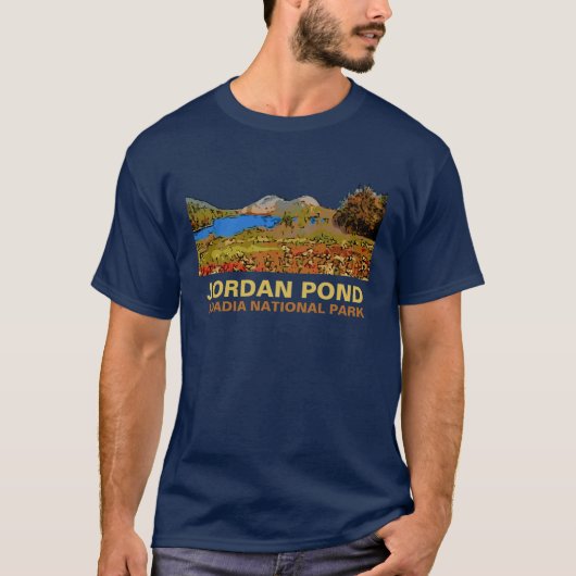 JORDAN POND T-SHIRT (Voorkant)