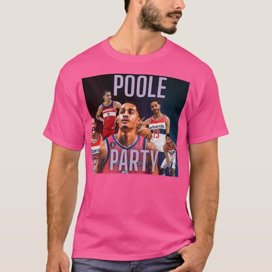 Jordan Poole Wizards Graphic T-shirt (Voorkant)