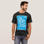 Jordan Powder Blue Sky is de grens van het Shirt (Voorkant volledig)