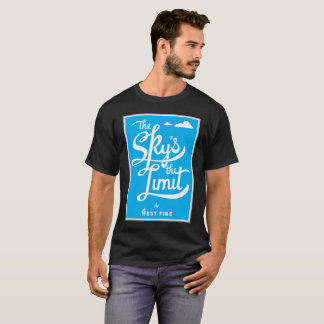 Jordan Powder Blue Sky is de grens van het Shirt