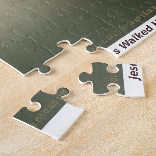 Jordan River Baptism Site Puzzle Legpuzzel (Zijkant)