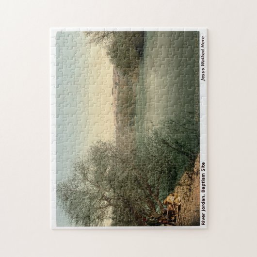 Jordan River Baptism Site Puzzle Legpuzzel (Verticaal)