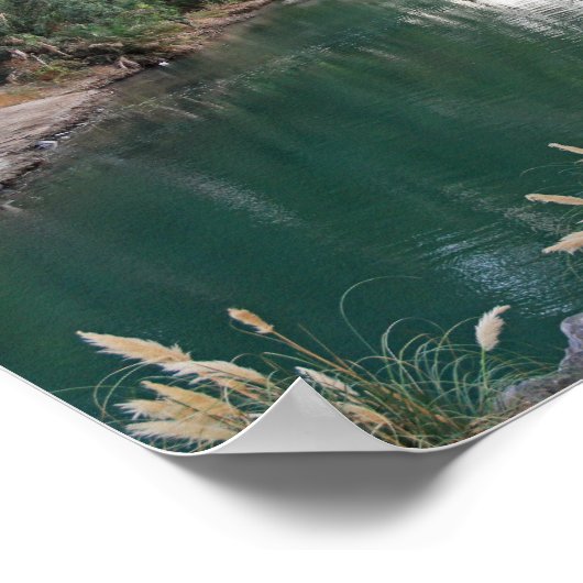 Jordan River Israel Canvas Poster (Hoek)