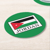 Jordan Ronde Kartonnen Onderzetter (Gebogen)