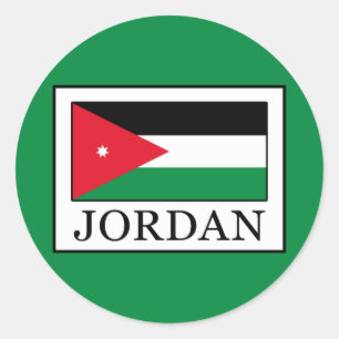 Jordan Ronde Sticker