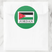 Jordan Ronde Sticker (Tas)