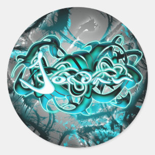 Jordan Ronde Sticker