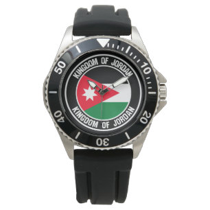 Jordan Round Emblem Horloge
