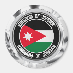Jordan Round Emblem Magneet