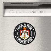 Jordan Round Emblem Magneet (Insitu (Vaatwasser))