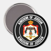 Jordan Round Emblem Magneet (Voorkant / Achterkant)