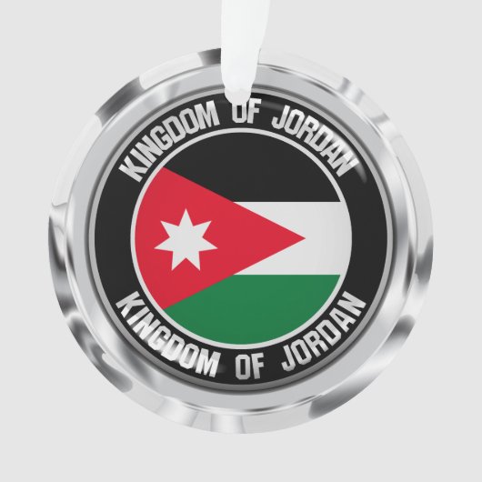 Jordan Round Emblem Ornament (voorkant)