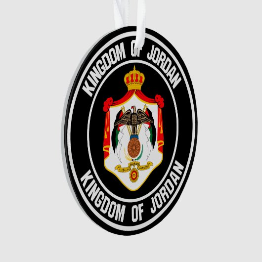Jordan Round Emblem Ornament (voorkant)