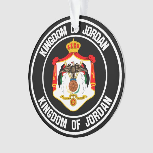 Jordan Round Emblem Ornament (voorkant)