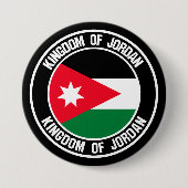 Jordan Round Emblem Ronde Button 7,6 Cm (Voorkant)