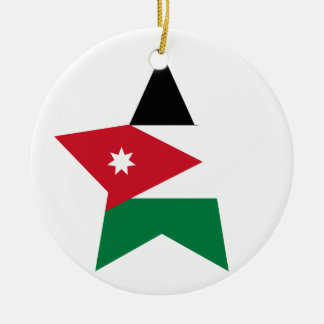 Jordan Star Keramisch Ornament