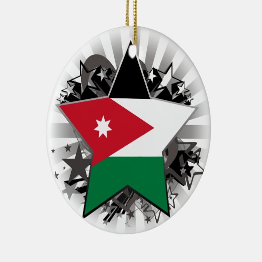 Jordan Star Keramisch Ornament (Rechts)