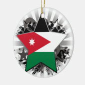 Jordan Star Keramisch Ornament (Links)