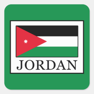 Jordan Vierkante Sticker