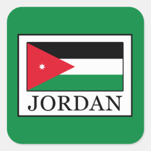 Jordan Vierkante Sticker