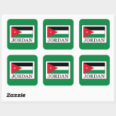 Jordan Vierkante Sticker (Vel)
