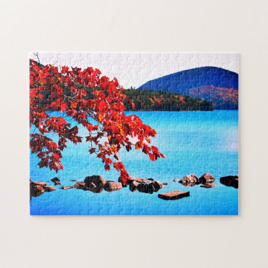 Jordan Vijver 11x14 puzzel (Horizontaal)