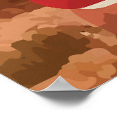 Jordan Vintage Travel Poster. Poster (Hoek)