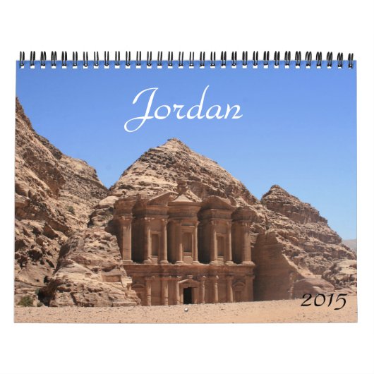 jordanië 2015 kalender (Hoes)
