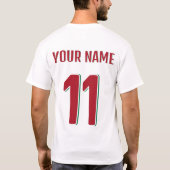Jordanië 2026 Fan T-Shirt (Achterkant)